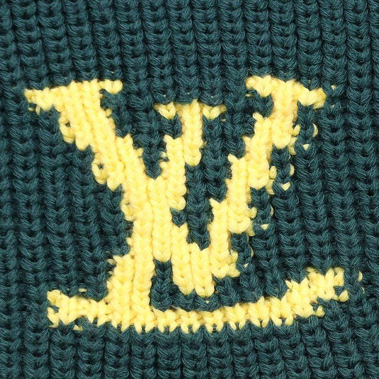 Louis Vuitton Б/у Пуловер с логотипом, интарсия, 2010-е 1A8OZN