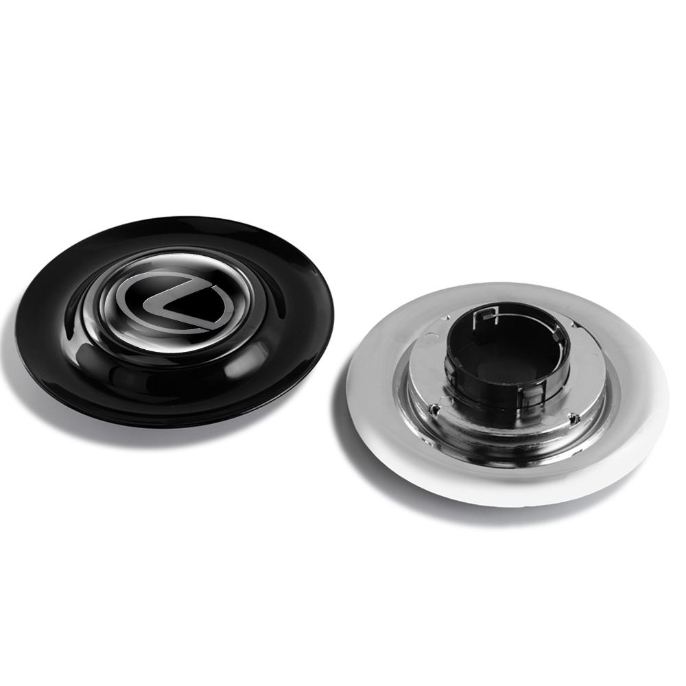 crajwx1 4PC For Lexus FSPORT IS200 ES300h ct200h RX350 IS300h IS250 Car Styling Wheel Tire Hub Cap Cover Badge Auto Exterior Accessories
