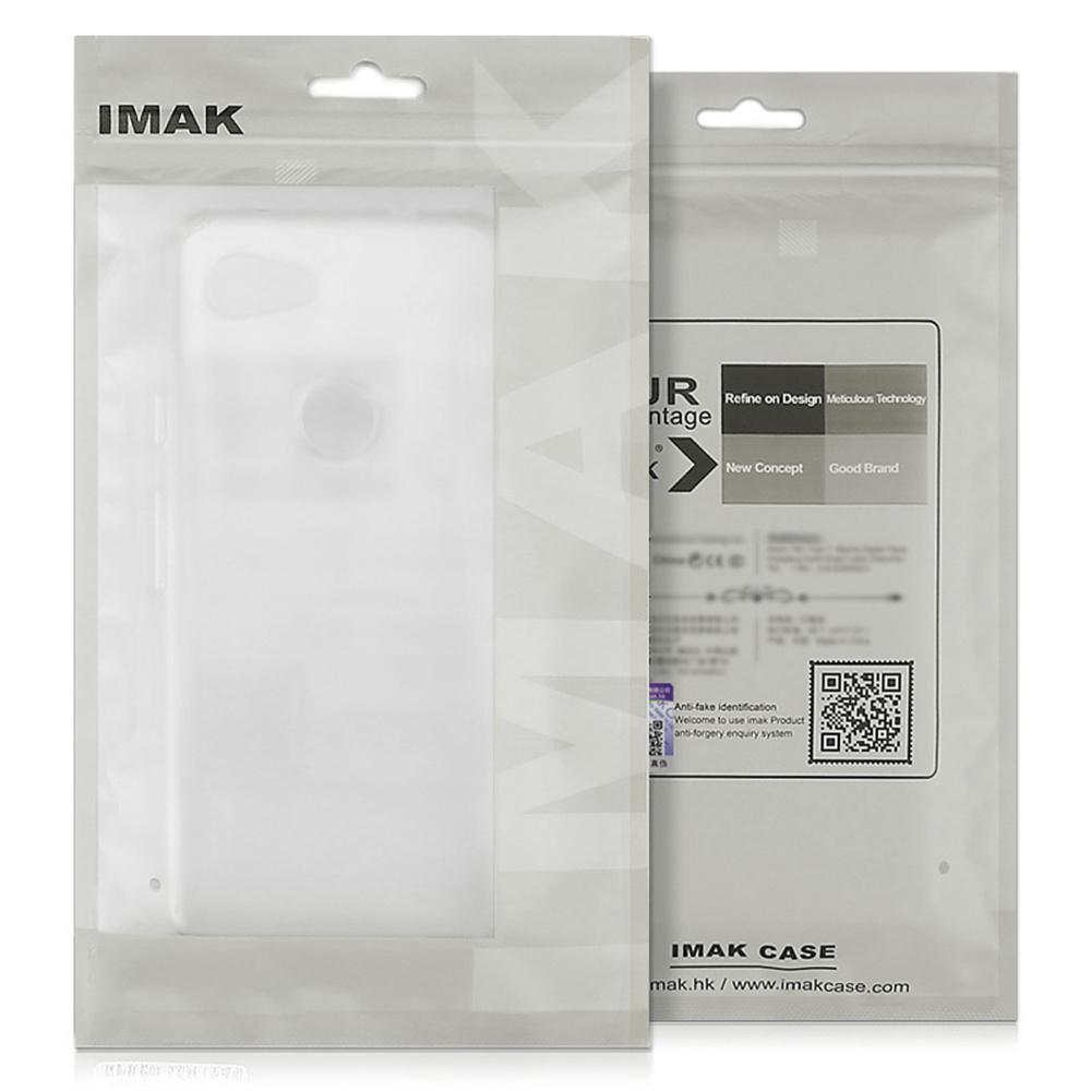 IMAK UX-5 Series Phone Cover for Samsung Galaxy S25 Clear Case Shockproof TPU Slim Phone Back Cover