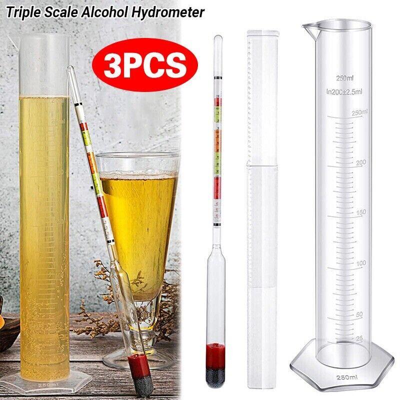 Трансграничный трехфункциональный спиртомер для пива и солодового сока, диапазон измерения 0,990-1,160, плотность пива