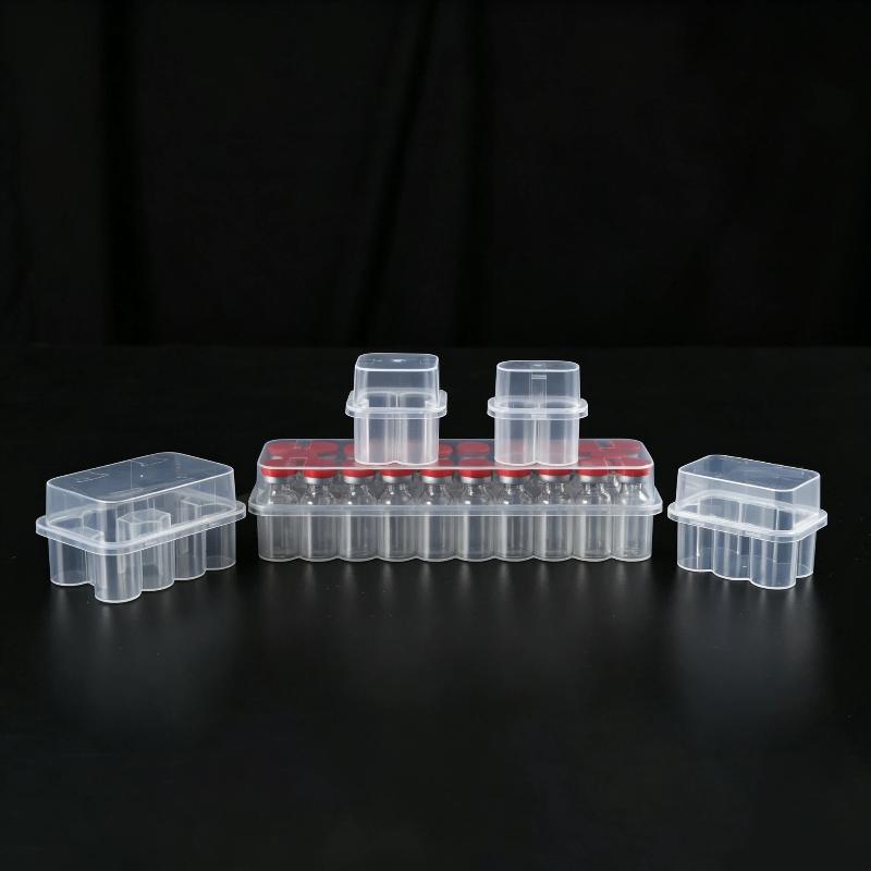 Ampoule Serum Display Holder 1Pcs Plastic BA3 Organizer Fit 3ml 2/4/6/10 Vials for Vanity Countertop Storage
