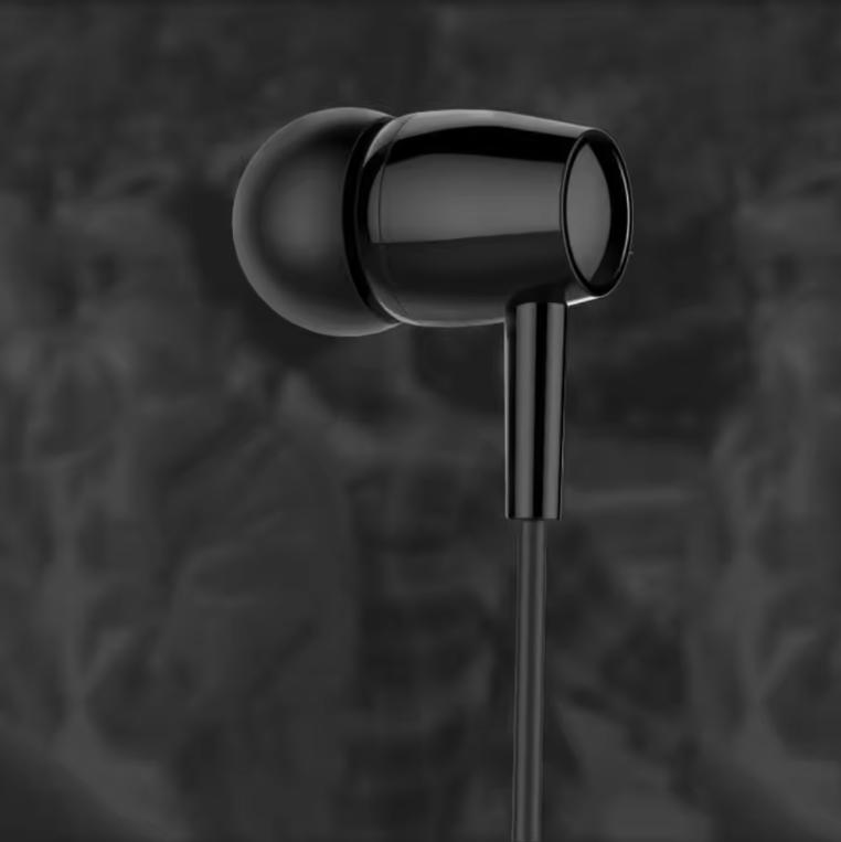 1PC Portable 3.5mm Earphones Stereo High Definition Wired Headset Noise Canceling In Ear Music Earphones For Mobile Phones