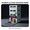 Миниатюрная строительная сцена Модель Акриловый архитектурный выставочный элемент Несобранный
