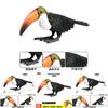 Wild Animal Big Billed Bird Ramphastos Toco Model For Kids Educational Gift And Display