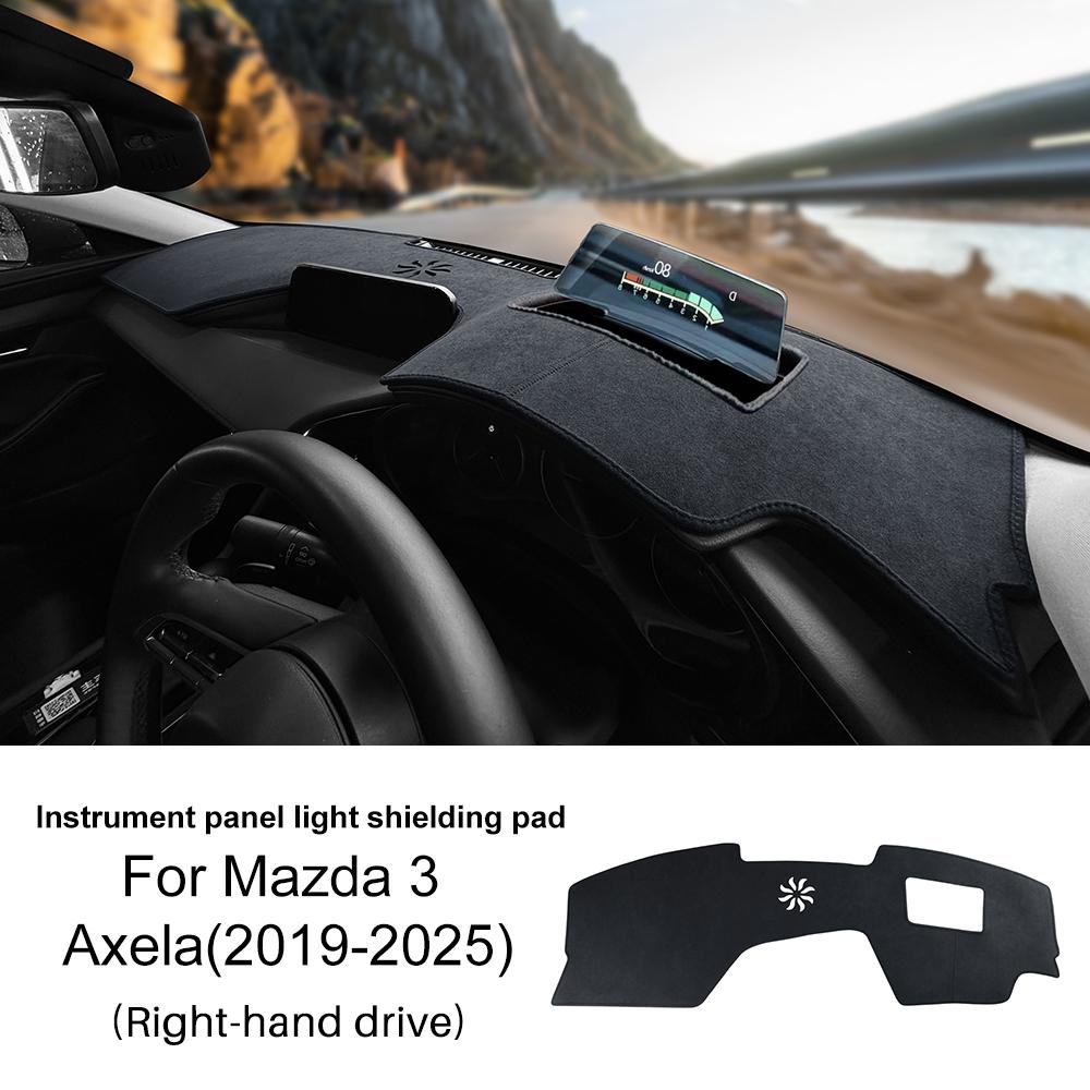 For Mazda 3 Axela 2019 2020 2021 2022 2023 2024 2025 Dashmat Car Summer Sunshade Dashboard Mat Carpet Pad Accessories