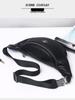 Men's Large Capacity Genuine Leather Crossbody Chest Bag for Outdoor Sports and Casual Outings