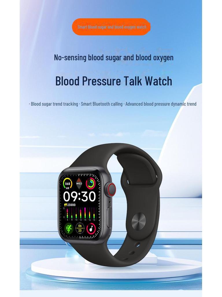 Неинвазивные часы Smart S9 для измерения сахара в крови и давления