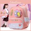Versatile Cartoon Charming Backpack For Young Kids In Soft Pastel Color Variants
