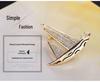 Мужская брошь-брошь с цирконом 'Гладкое плавание': Элегантная булавка-аксессуар для пиджака