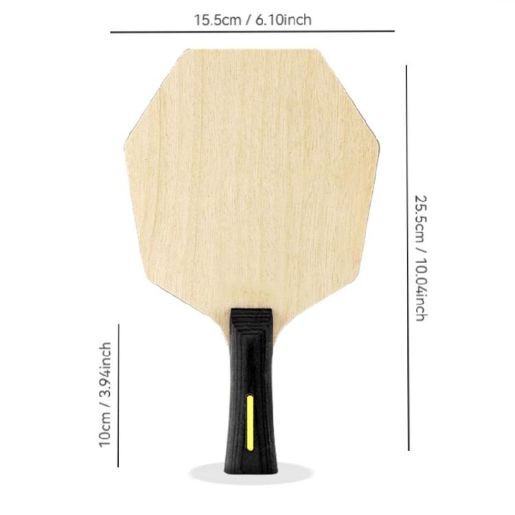 Шестиугольная ракетка для настольного тенниса Основание ракетки для пинг-понга Основание ракетки для пинг-понга Тренировка для начинающих Ракетка для пинг-понга Простая в использовании