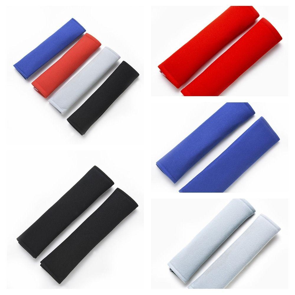 2Pcs Brushing Car Shoulder Cover Sponge Seatbelt Shoulder Protector Seat-belt Accessories