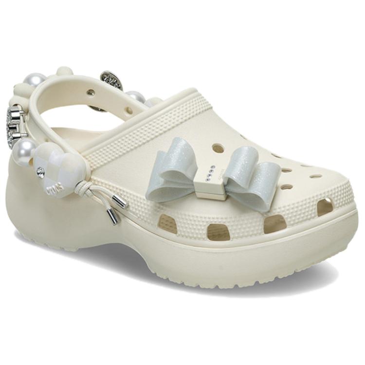 Crocs Очаровательные Облачные Клоги Женские Экстремально Белые 213634-2MD
