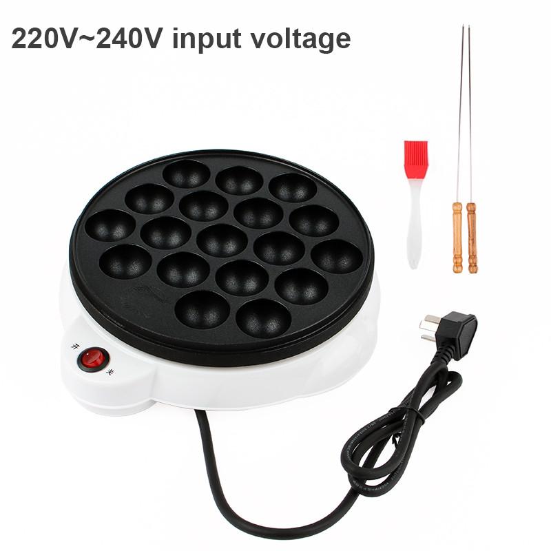650W Electric Takoyaki Maker Donut Octopus Ball 18 Holes Grill Pan Professional Cooking Tools Household Maruko Baking Machine