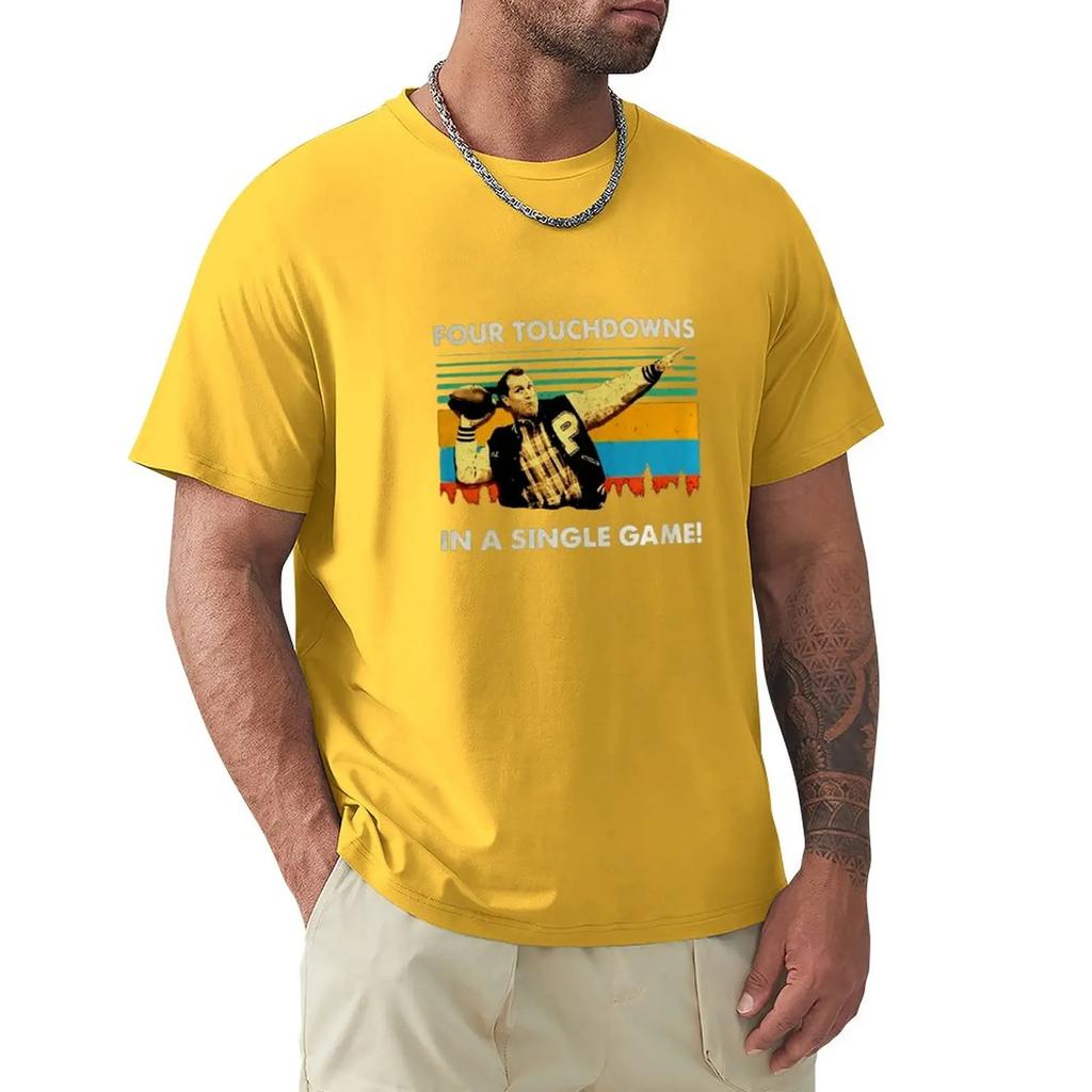 Al Bundy Four touchdowns in a single game vintage shirt TShirt shirts graphic tees summer top Mens cotton tshirt