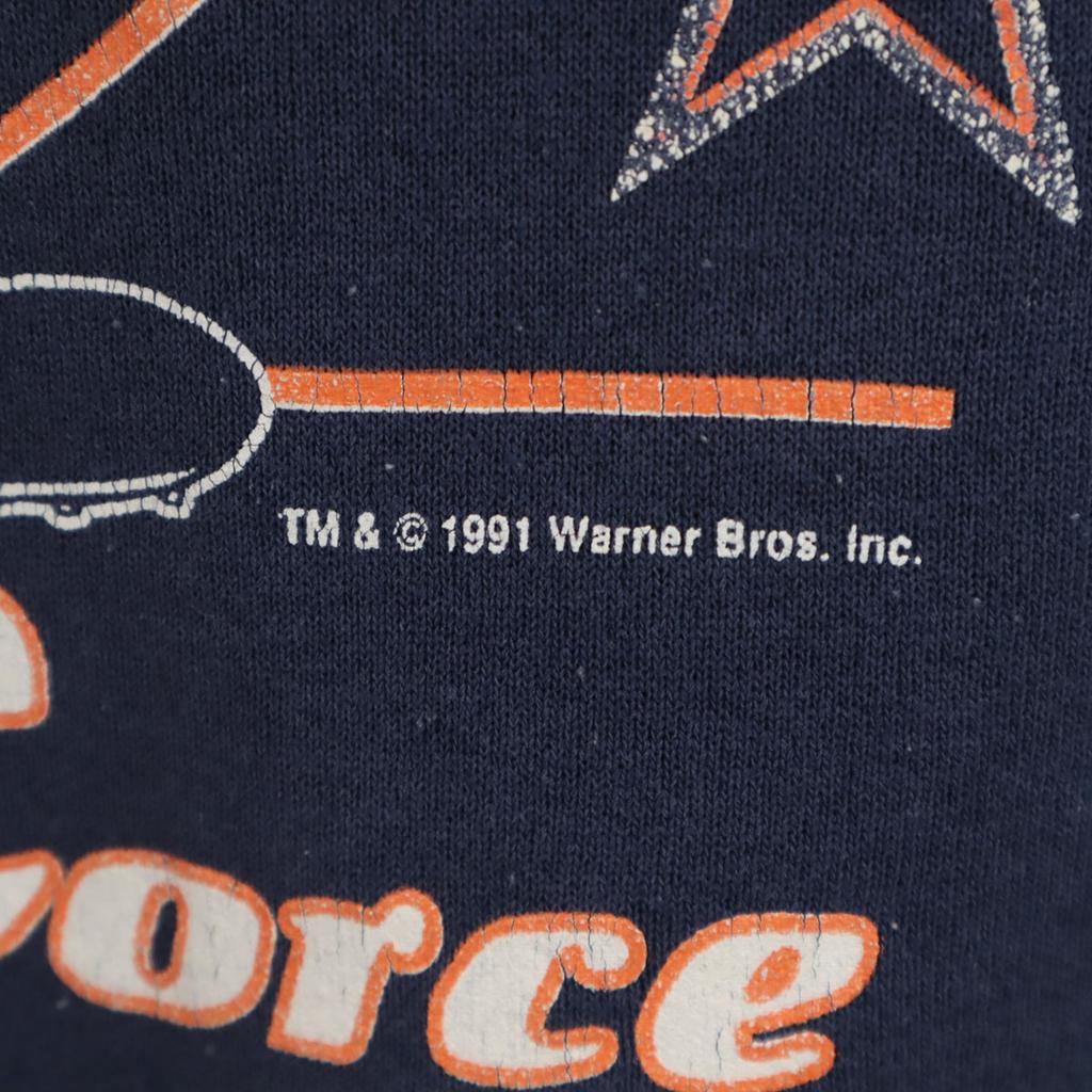 Hanes 90s Warner Brothers Long sleeve trainer Navy Women Used