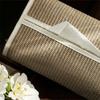 Rectangle Shape Woven Tissue Box Straw Woven Napkin Storage Container  Desk Organizer