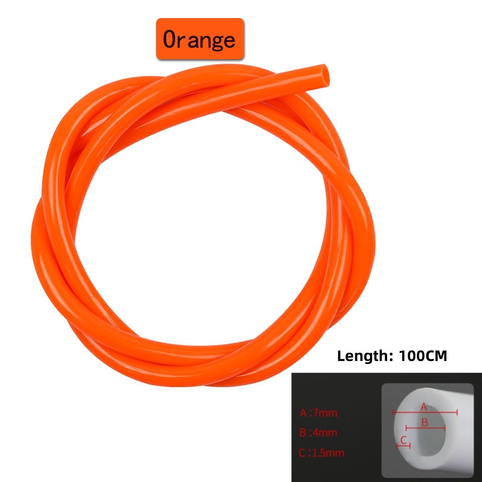Motorcycle Fuel Hose Colored High Temp Resistant Rubber Pipe for Sport Bike Carburetor Connection Racing Motorbike Oil Delivery