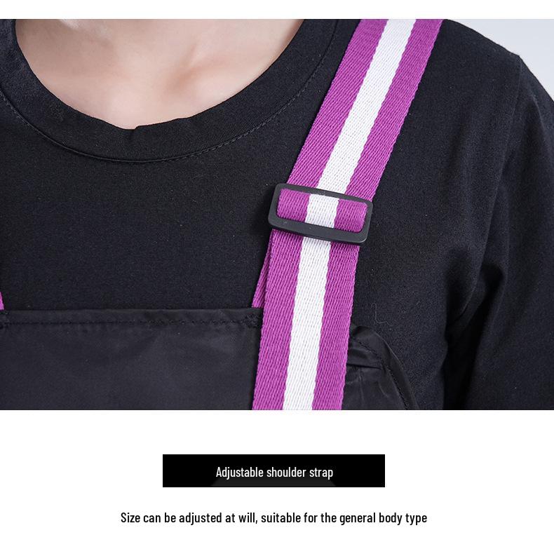 Нейлоновый рабочий фартук без рукавов в корейском стиле для кофейни и парикмахеров