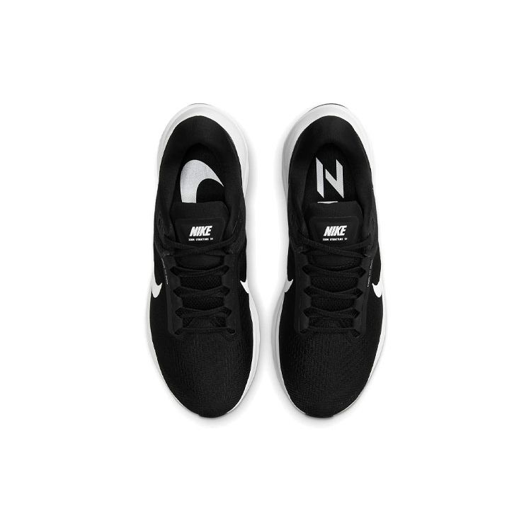 Nike Air Zoom Structure 24 Черно-белые мужские кроссовки DA8535-001
