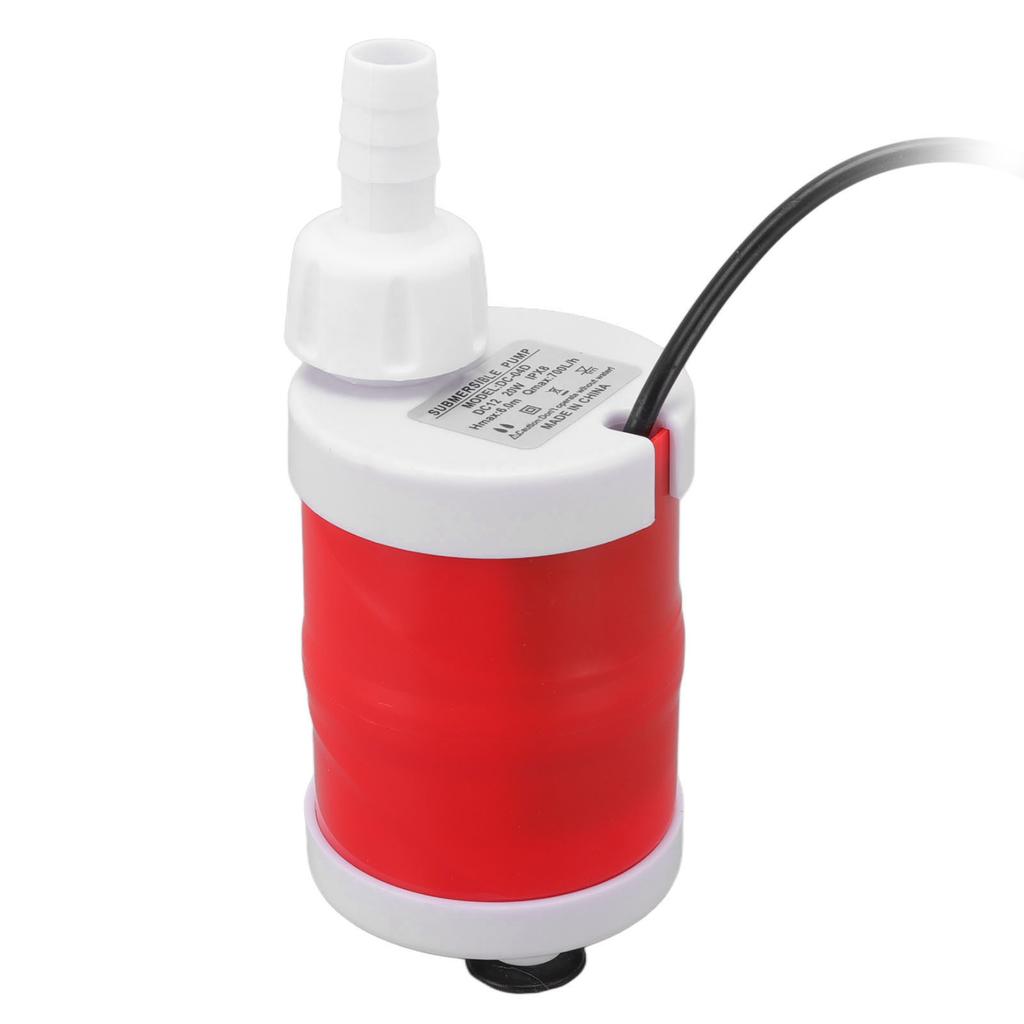 Aquarium Submersible Pump Multipurpose Portable Silent Low Water Level Fish Tank Water Pump DC12V