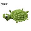 Drink Coaster DIY Crochet Lizard Kit, Handmade Knitting Animal Crafts, Kit Decorative Mug Coffee Cup Mat for Adults, Beginner Desk Accessory