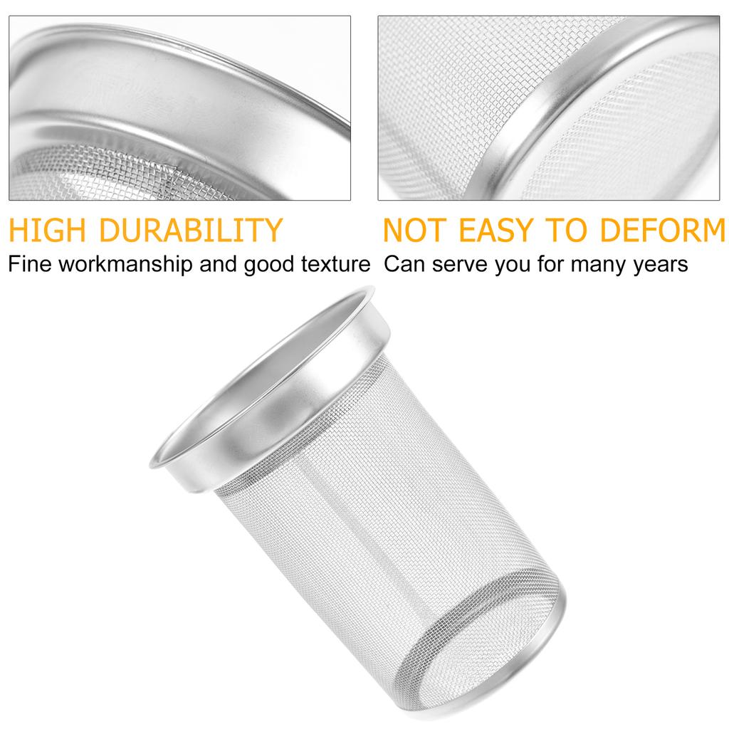 Фильтр для заварочного чайника, металлический фильтр для заваривания, бытовые фильтры для заваривания, ситечки из нержавеющей стали, сетка для кофе