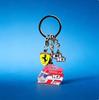 Ferrari Racing Helmet Keychain Keyring Ornament Pendant Gift Charles Leclerc For Ferrari SF90 Stradale SF90Spider 296 GTB GTS 9df
