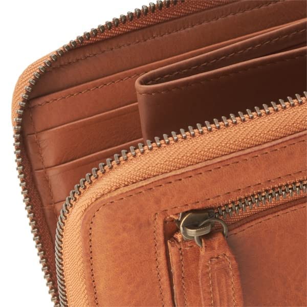 L Zipper Long Wallet Tosca Navy [Genten]