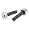 CNC Silver Handlebar Ends Weight For Kawasaki Eliminator 500 450 400 W800