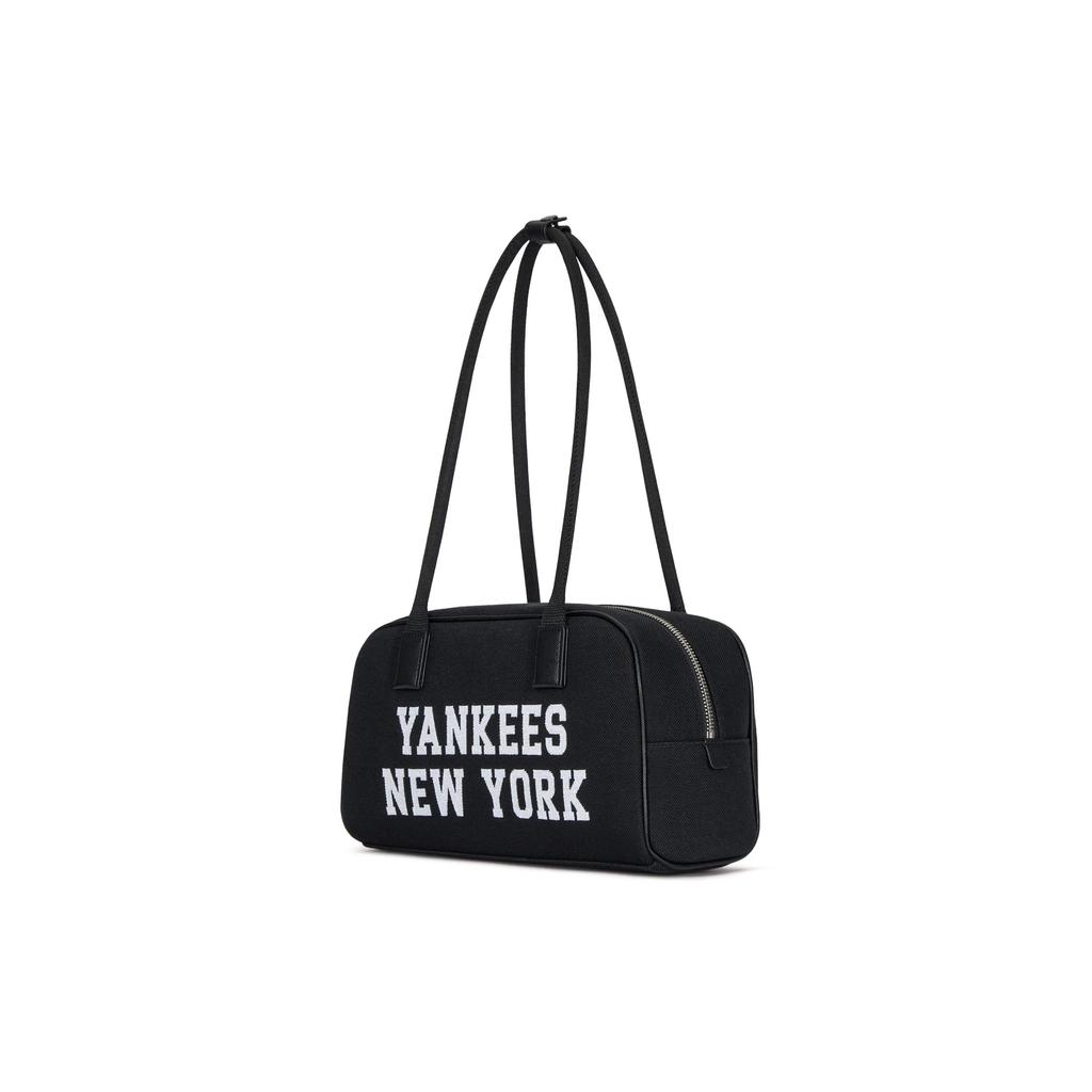 MLB New York Yankees Cotton Crossbody Bag , Shoulder Bag , Shoulder Bag , Toast , Bowling Bag Regular Unisex Black (Unisex) Shoulder Bags