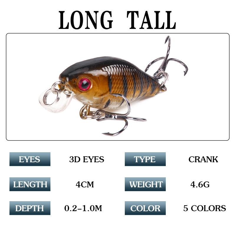 Outdoor Fishing Bait 4cm/4.6g Lures