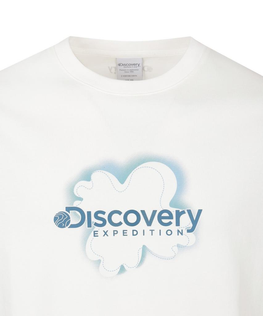 DISCOVERY EXPEDITION Uni Freshvent Футболка с коротким рукавом с надписью-картой (белый)