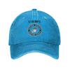Военные США USMC Бейсболки Повседневные Потертые Хлопковые Кепки Snapback для Ветеранов Унисекс Для улицы Все сезоны Путешествия Мягкие
