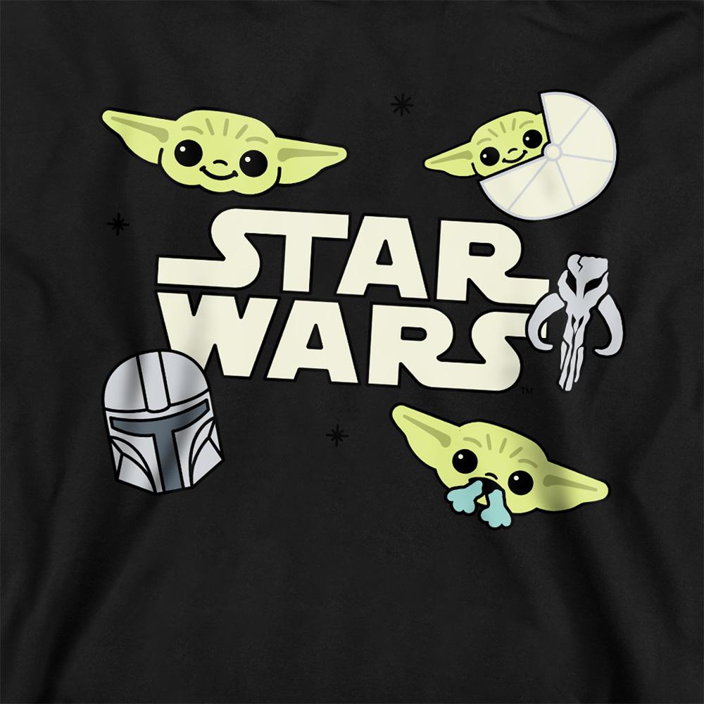 Star Wars The Mandalorian Childrens/Kids Grogu Badge Hoodie