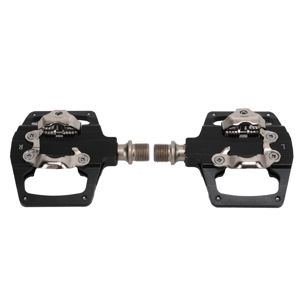 1 Pair set Multi Use Ultralight Sealed Bearings Bicycle Pedals Dustproof Self Locking PedalBlack