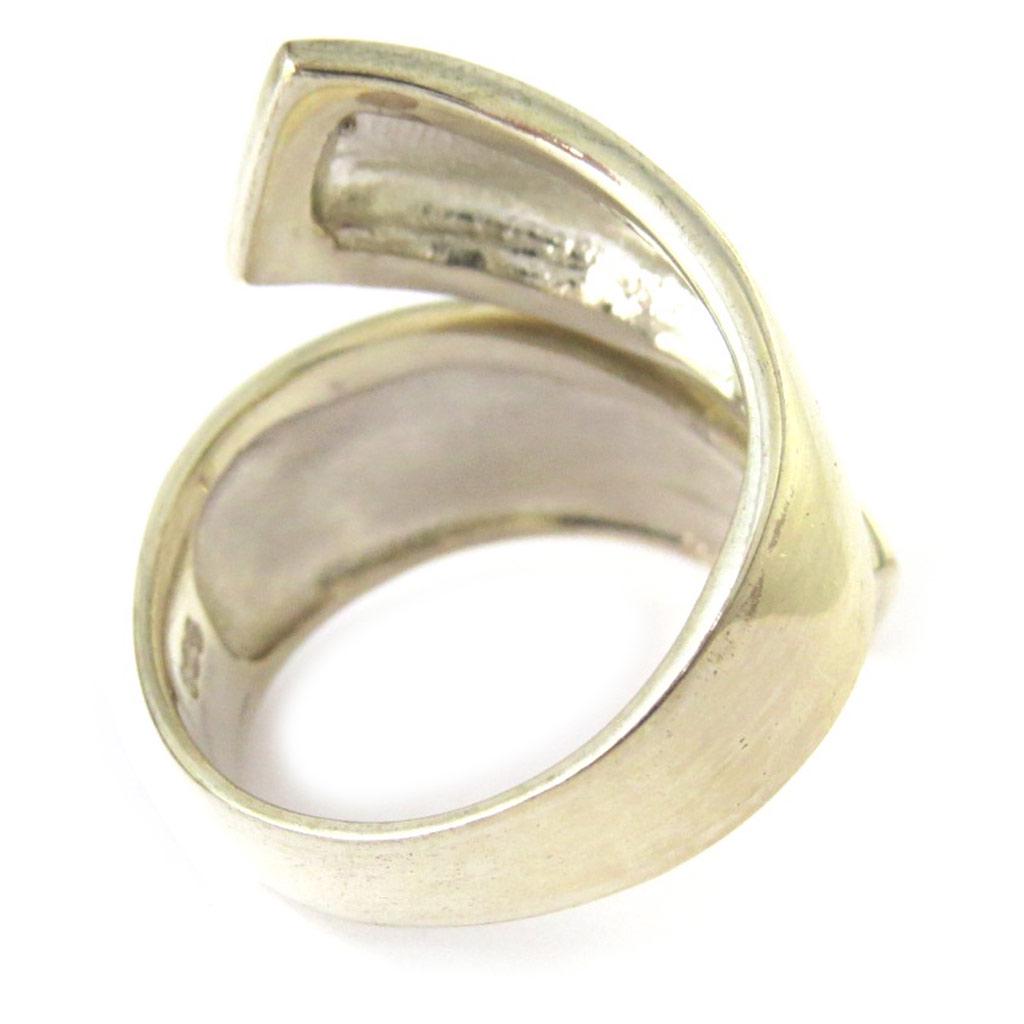 Silver Ring 'Etreinte' Silver - 20 Mm