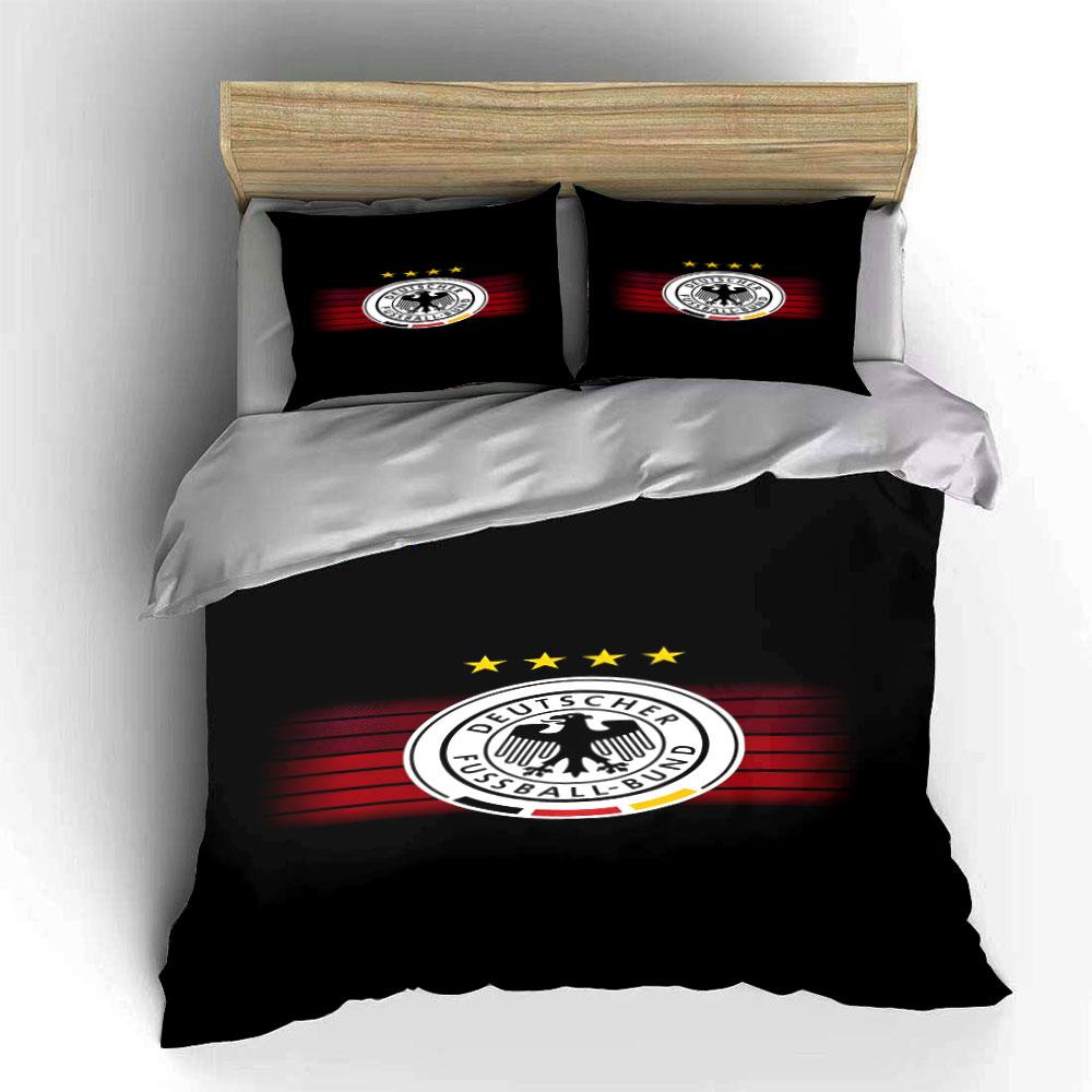 German Football Association emblem. Bedding sets Duvet cover sets Duvet covers Pillowcases(1 * Duvet Cover 2 * Pillowcases, without duvet insert)