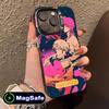 Chainsaw Anime Man Mobile Phone Case for iPhone 16 15 14 13 12 11 Pro Max Plus MagSafe Translucent Colour Protective Smartphone