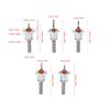 5pcs 90-Degree Angle Tapered Countersink Bit Carbide Tipped Self Tapping Screw Bit  Hole Drilling