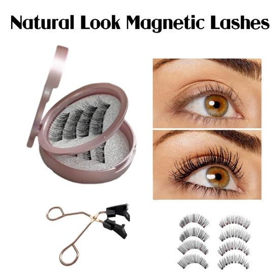 1 набор магнитных ресниц с пинцетом, естественно выглядящие магнитные накладные ресницы с аппликатором