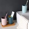 Household Solid Color Storage Mouthwash Cup Bathroom Accessories Toothbrush Cup Brushing Mug