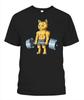 Weightlifting Cat Workout Gym Unisex T-shirt