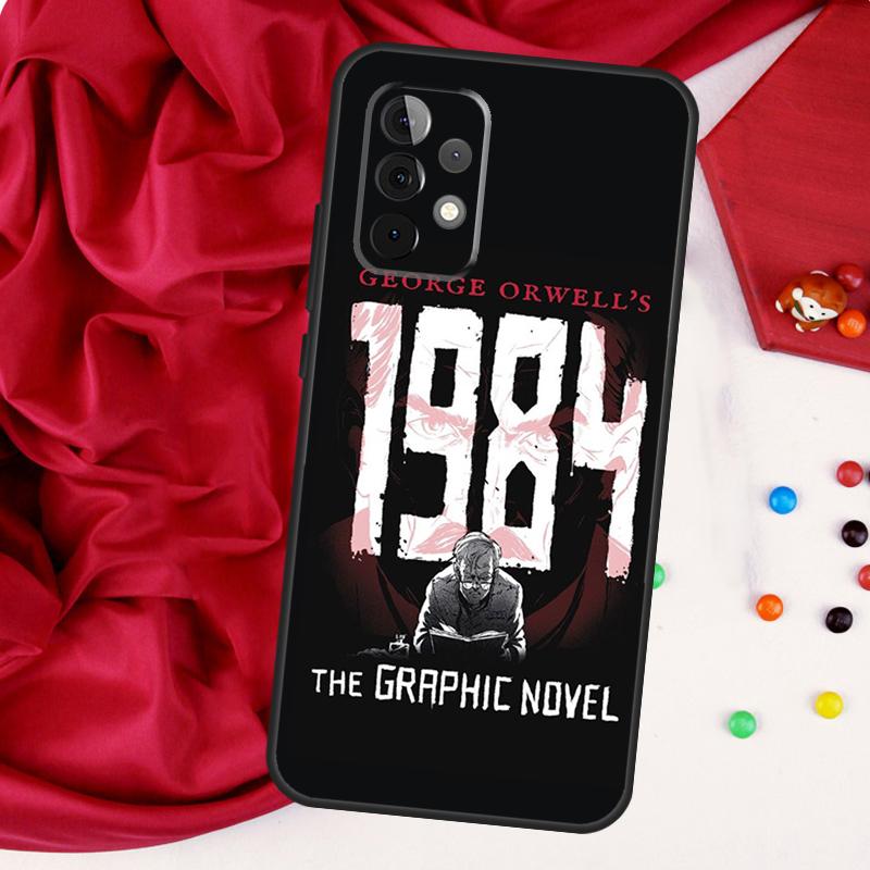 1984 Джордж Оруэлл Чехол для Samsung Galaxy A54 A34 A14 A51 A71 A12 A22 A32 A52 A13 A23 A33 A53 A73 Чехол