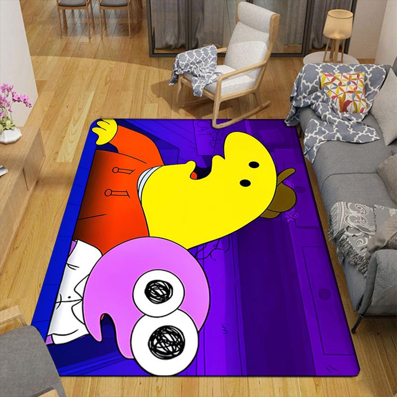 Smiling friends Rug Floor Mat for Living Room or Bedroom Soft and Comfortable Carpet a Gift for Birthday and Holiday.NFF0928151