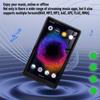 MP3-плеер 128 ГБ Bluetooth WiFi MP4 MP5-плеер с 5,0-дюймовым сенсорным экраном, чип MTK MT6762, Hi-Fi звук без потерь для детей и взрослых
