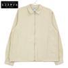 YAECA 15128 Cotton Cross Zip Shirt Tops L beigeUsed