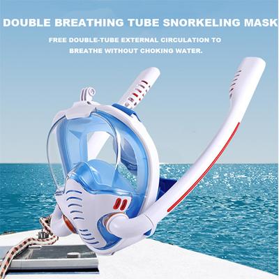 Маска для дайвинга Маска для подводного плавания Подводная анфас Маска для подводного плавания Взрослые дети Плавательная трубка Оборудование для дайвинга