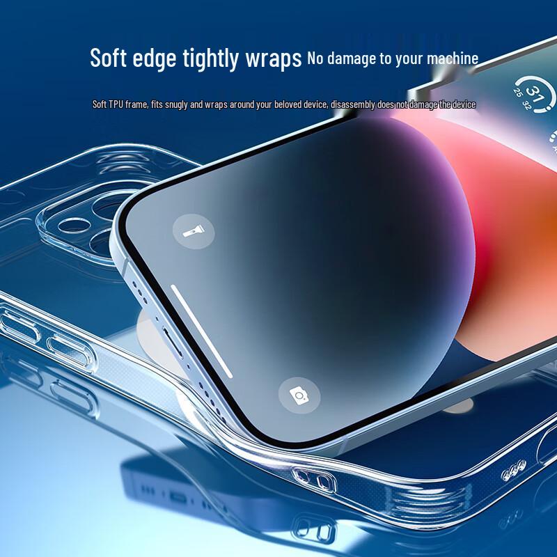 UGREEN MagSafe Clear Protective Case for iPhone 14