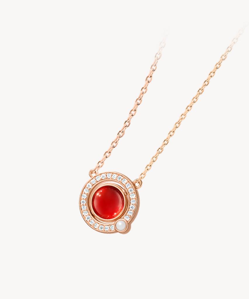 Lola Rose Heliocentric Carnelian Women'S Fashion Necklace