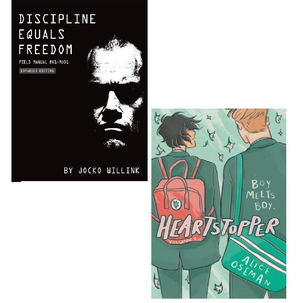 Discipline Equals Freedom & Heartstopper Paperback Combo